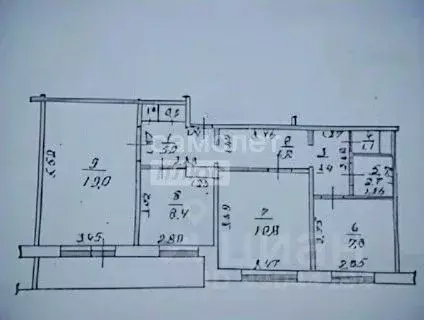 3-к кв. Смоленская область, Смоленск ул. Нормандия-Неман, 9 (66.8 м) - Фото 1