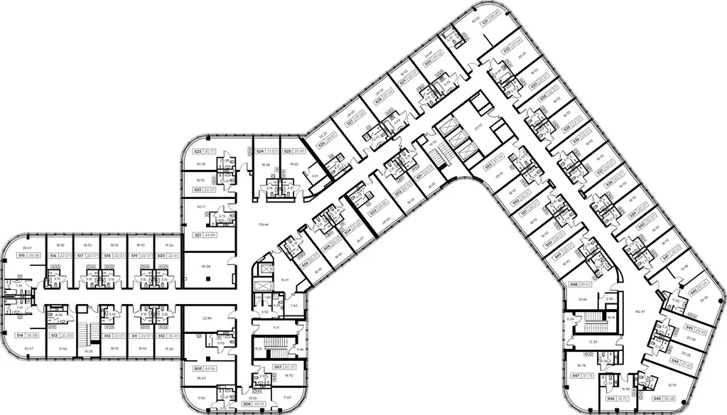 Студия Санкт-Петербург просп. Энергетиков, 2к2 (21.4 м) - Фото 1
