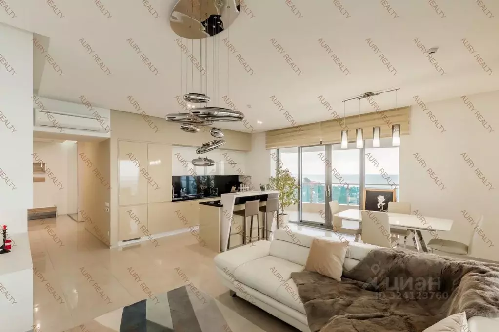 3-к кв. Краснодарский край, Сочи Курортный просп., 92/5 (124.1 м) - Фото 2