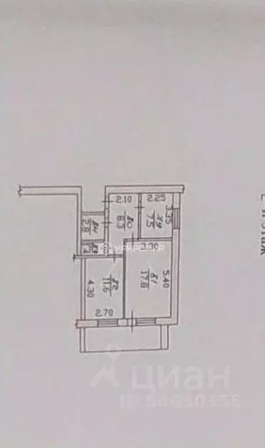 2-к кв. Орловская область, Ливны ул. Селищева, 2 (49.4 м) - Фото 2