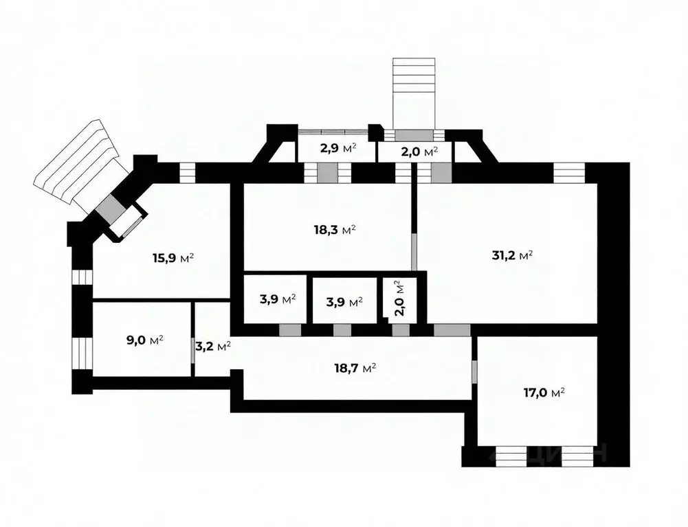 Офис в Кировская область, Киров ул. Воровского, 21А (129 м) - Фото 1