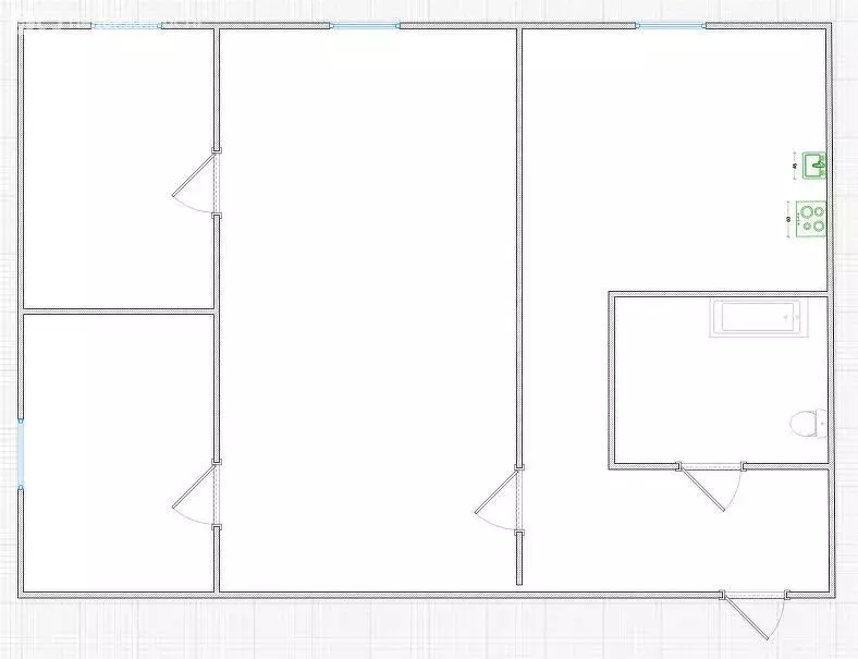 Дом в Фанерник, Центральная улица (78 м) - Фото 1