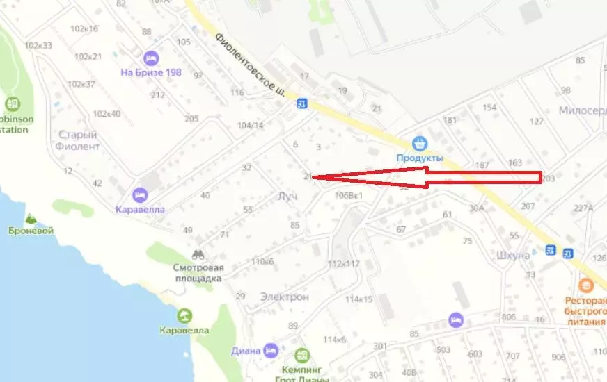 Участок в Севастополь Луч садоводческое товарищество, 22 (5.0 сот.) - Фото 2