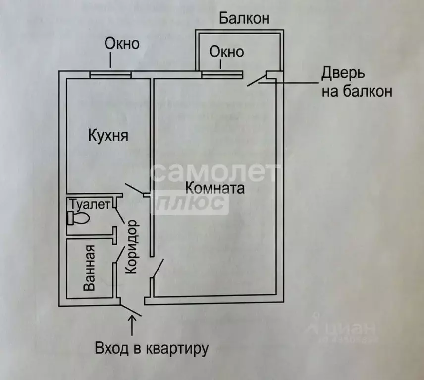 1-к кв. Московская область, Красногорск ул. Народного Ополчения, 36 ... - Фото 2