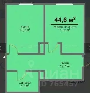 1-к кв. Татарстан, Пестречинский район, Богородское с/пос, д. Куюки, ... - Фото 2