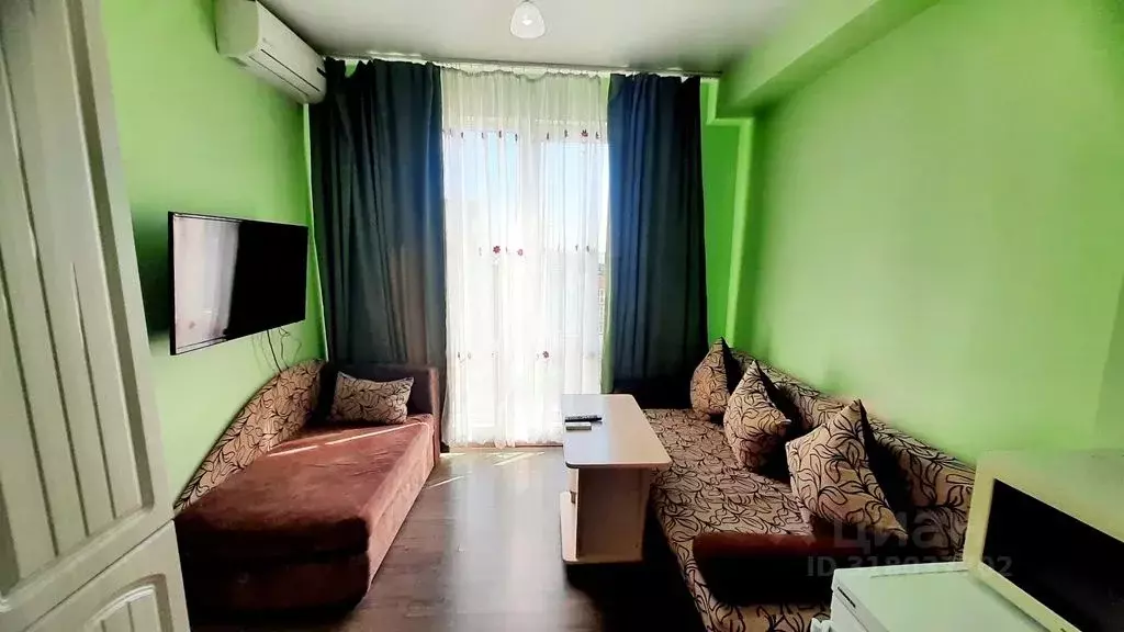 Студия Краснодарский край, Сочи Мамайка мкр, ул. Волжская, 34 (20.0 м) - Фото 0