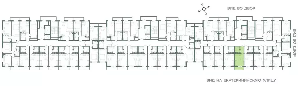 Квартира-студия: Мурино, Екатерининская улица, 11 (20.1 м) - Фото 1