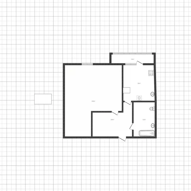 1-к кв. Смоленская область, Смоленск Кловская ул., 29 (37.9 м) - Фото 1