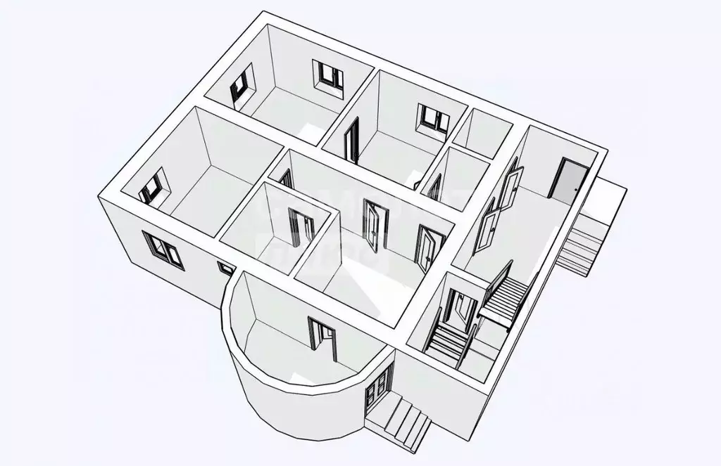 Дом в Севастополь с. Орлиное, ул. Полевая, 14 (230 м) - Фото 2
