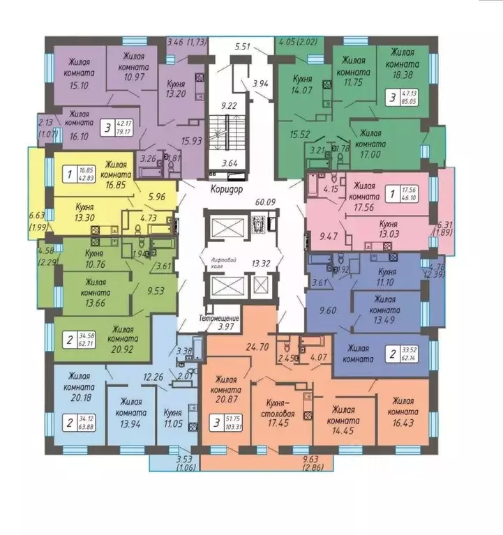 1-к кв. Чувашия, Новочебоксарск ул. Воинов-интернационалистов, поз6 ... - Фото 1