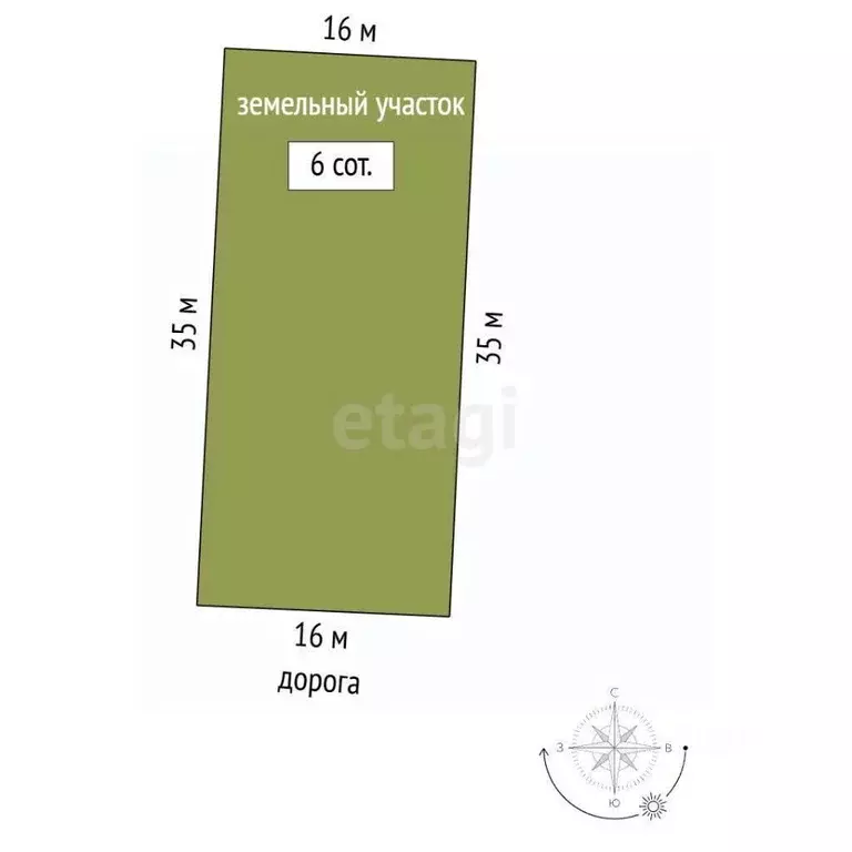 Участок в Крым, Ленинский район, Семисотское с/пос, Ак-Монай ТСН  (6.0 ... - Фото 2