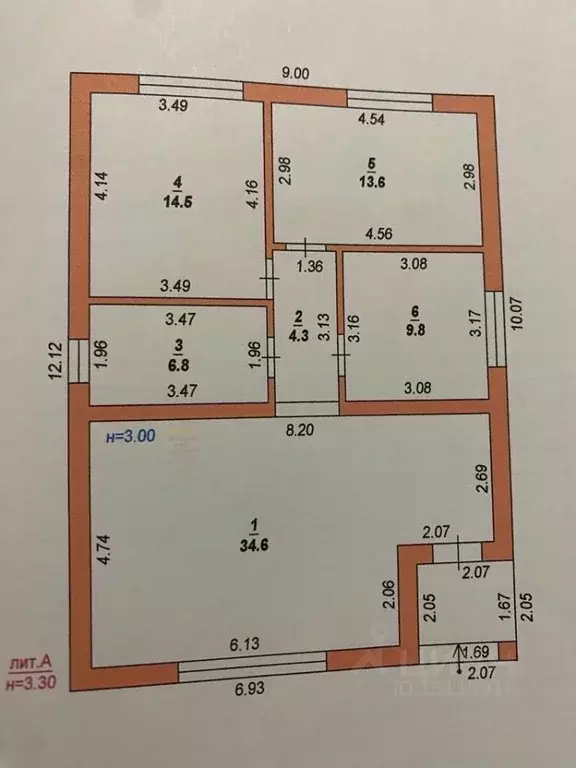 Дом в Краснодарский край, Ейск ул. А. Голицына (84 м) - Фото 2