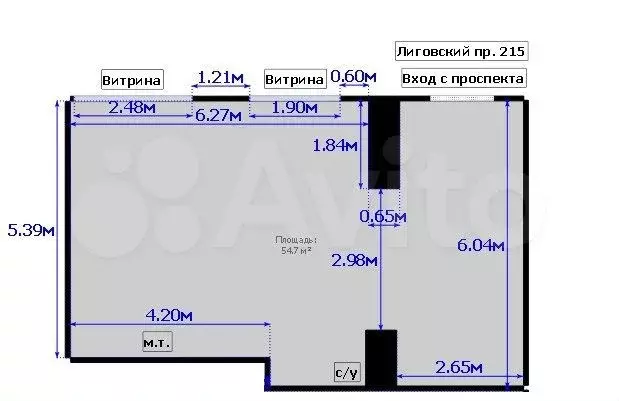 Свободного назначения, 55 м - Фото 0