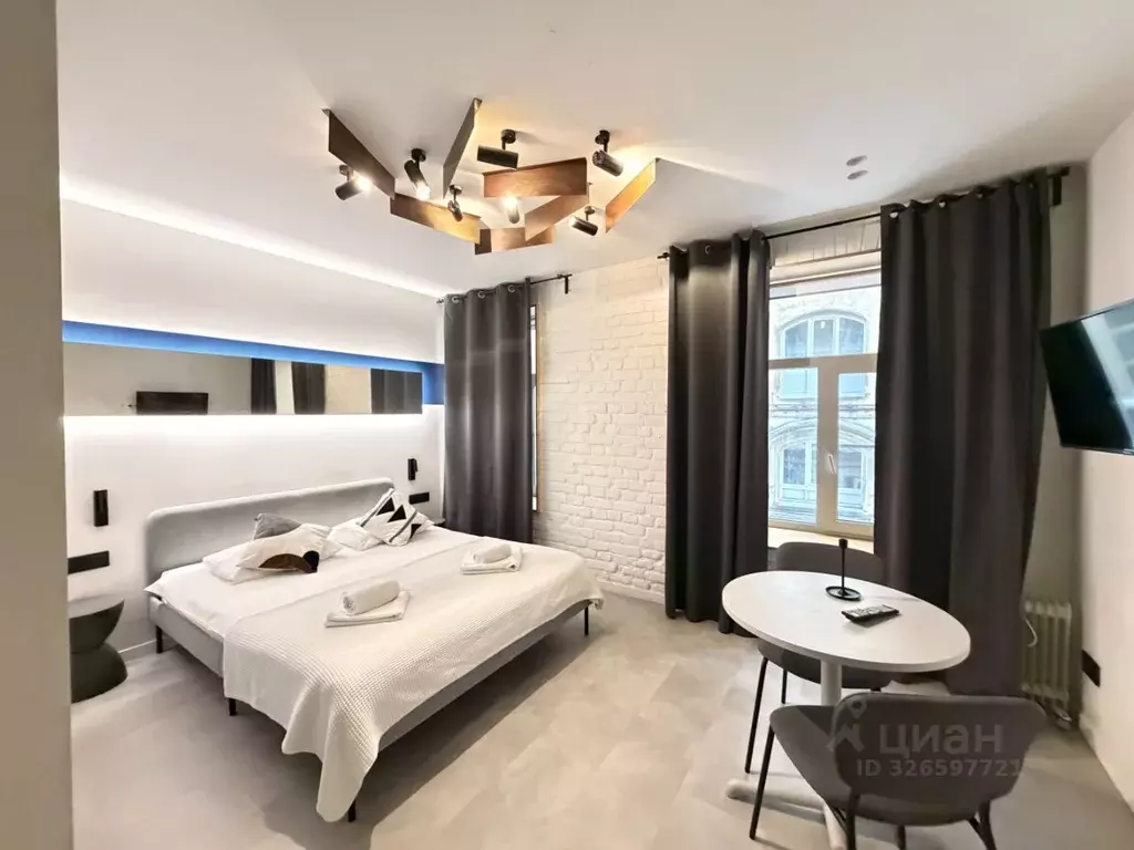 Студия Санкт-Петербург ул. Рубинштейна, 38 (25.2 м) - Фото 1