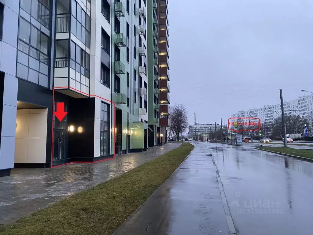 Помещение свободного назначения в Москва ул. Героев Панфиловцев, 31 ... - Фото 2