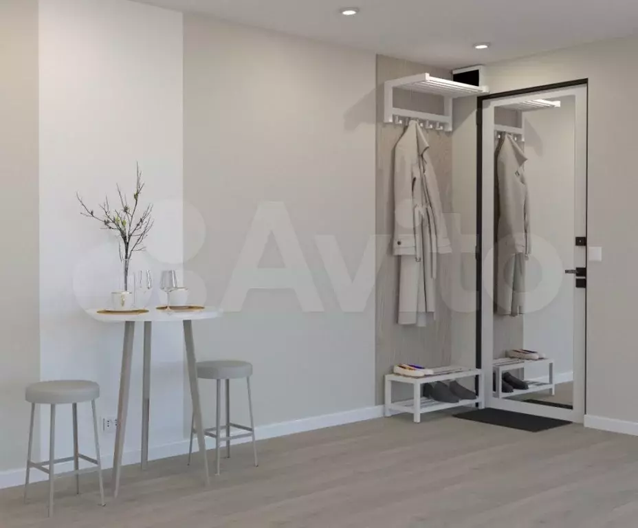 Апартаменты-студия, 11,2 м, 1/4 эт. - Фото 1