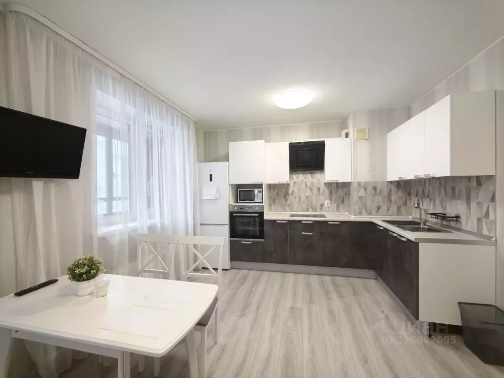 Студия Санкт-Петербург пос. Парголово, Заречная ул., 45к2 (28.5 м) - Фото 1