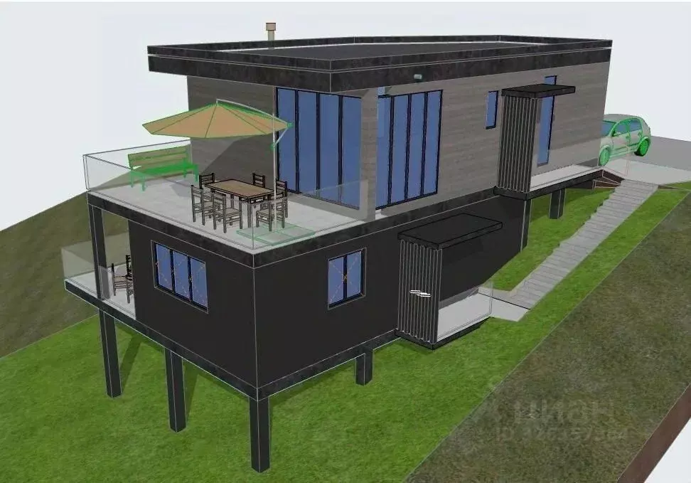 Дом в Краснодарский край, Сочи городской округ, с. Верхнениколаевское, ... - Фото 2