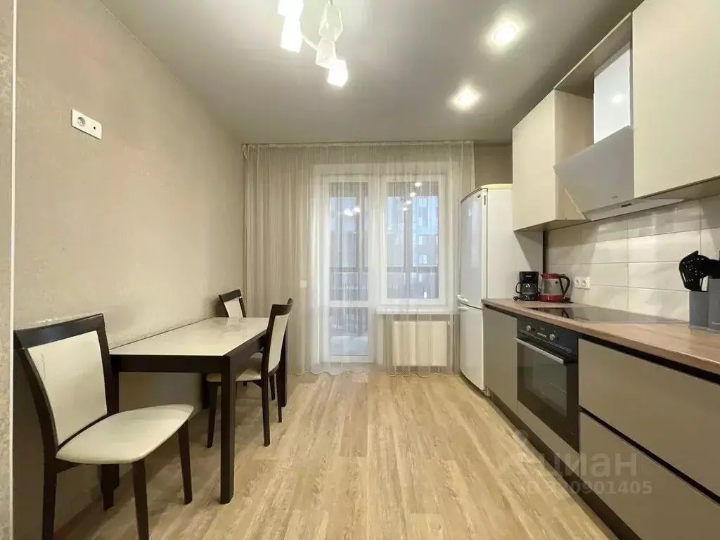 1-к кв. Татарстан, Казань ул. Николая Ершова, 65Б/3 (40.0 м) - Фото 1