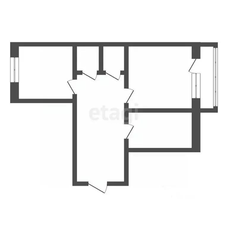 2-к кв. Свердловская область, Нижний Тагил Газетная ул., 37 (42.9 м) - Фото 1