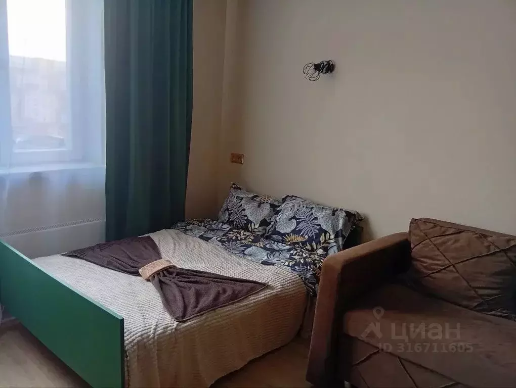 Студия Московская область, Домодедово Южный мкр, ул. Курыжова, 16 ... - Фото 0