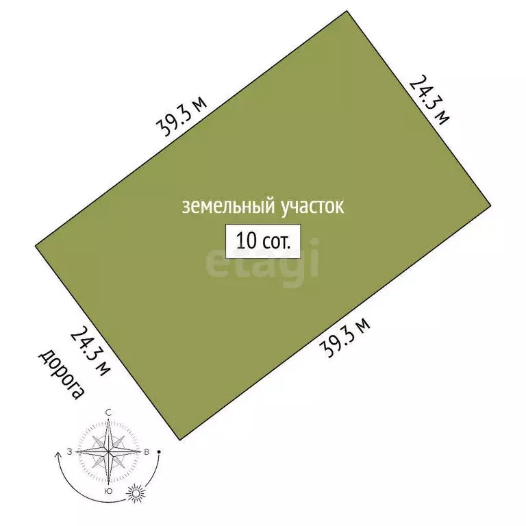 Участок в Ялуторовск, улица Полковникова (10 м) - Фото 1