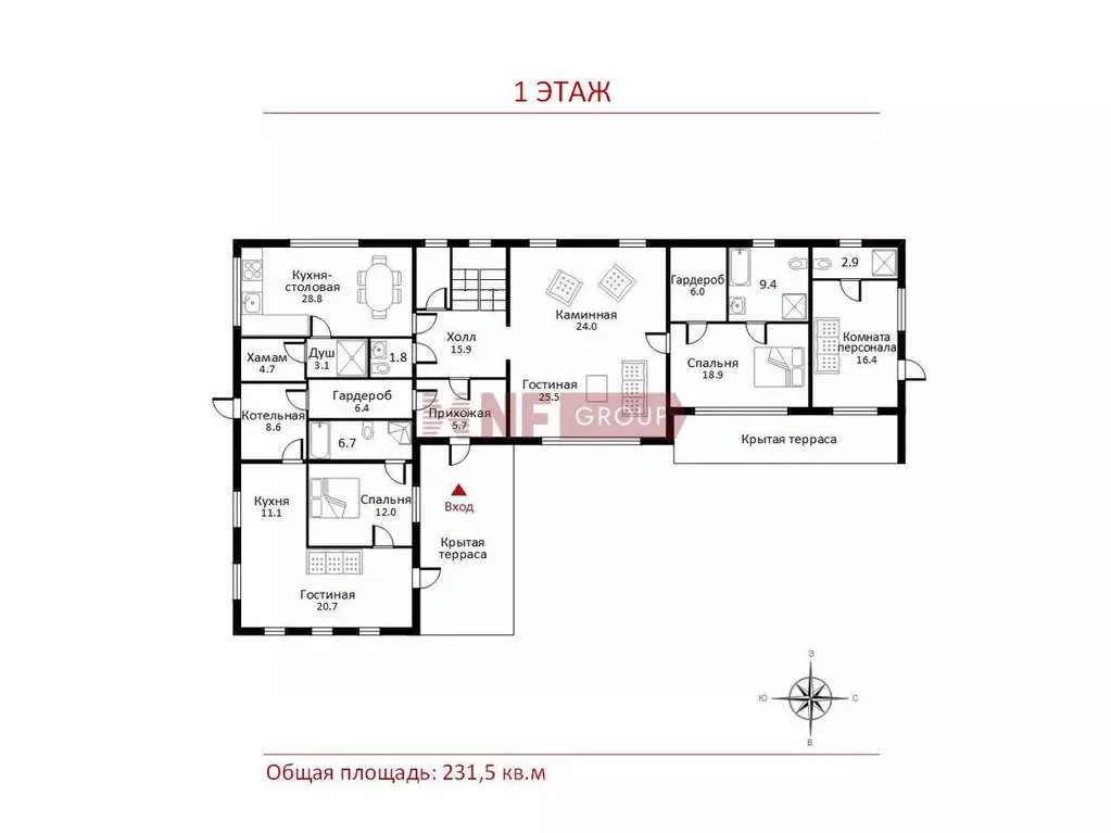 Коттедж в Московская область, Одинцовский городской округ, д. Сивково, ... - Фото 2