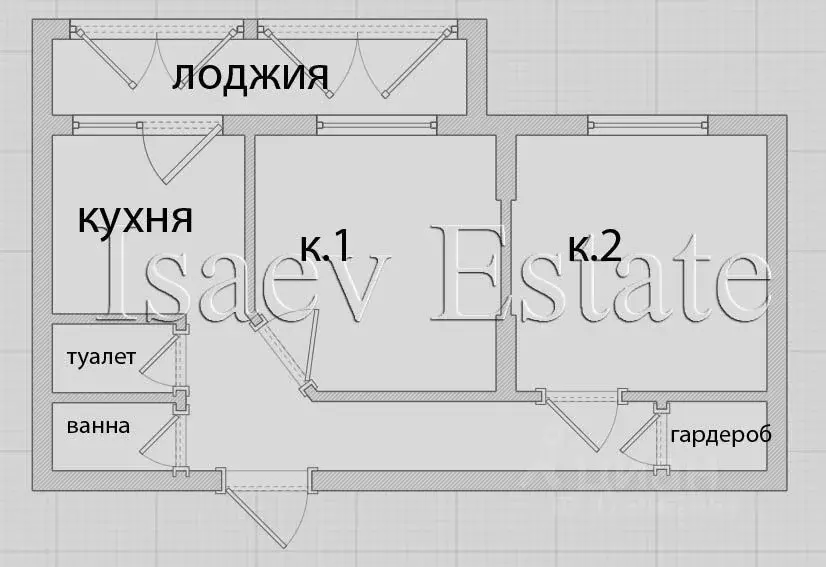 2-к кв. Москва Кастанаевская ул., 50к1 (53.5 м) - Фото 2