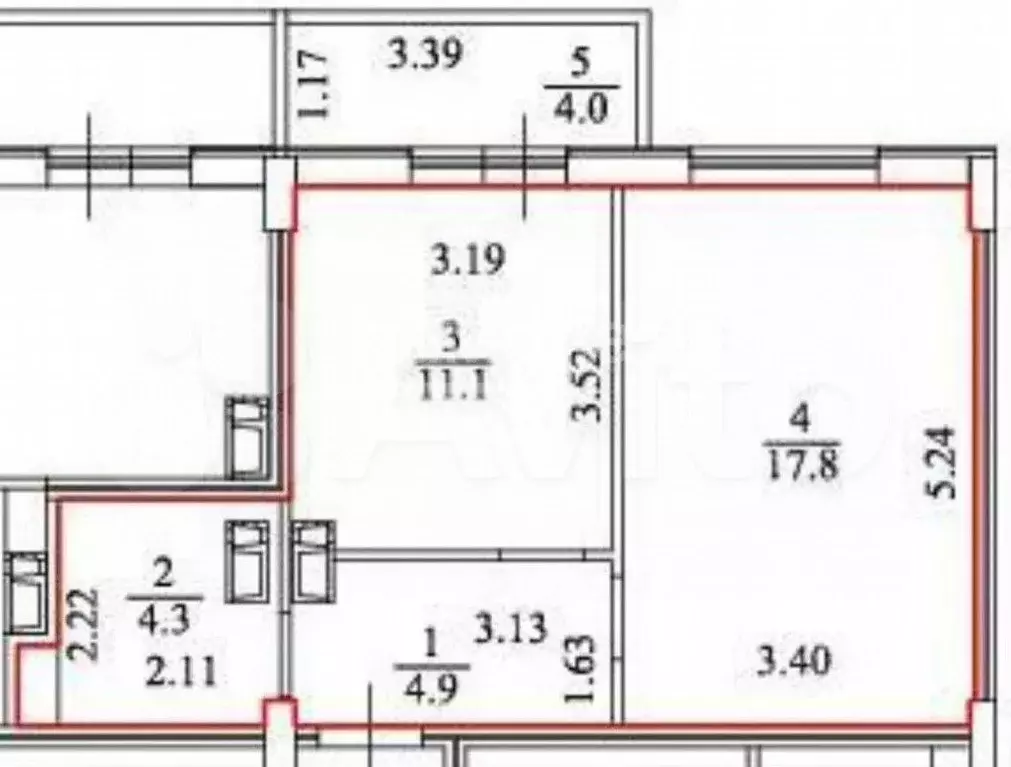 1-к кв. Краснодарский край, Анапа ул. Объездная, 39 (41.1 м) - Фото 2