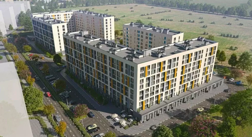 1-к кв. Крым, Симферополь ул. Парковая, 1 (31.54 м) - Фото 2