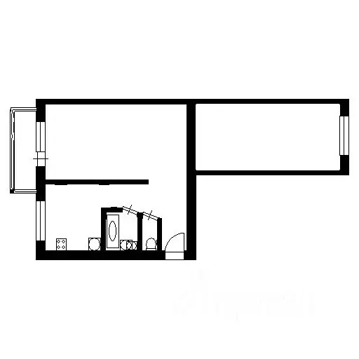 2-к кв. Нижегородская область, Нижний Новгород ул. Родионова, 188а ... - Фото 2