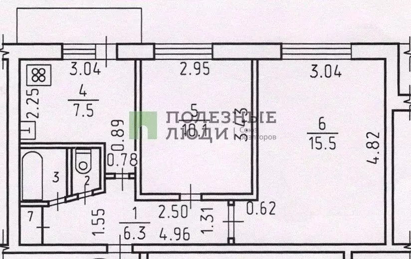 2-к кв. Удмуртия, Ижевск Пушкинская ул., 128 (43.0 м) - Фото 1