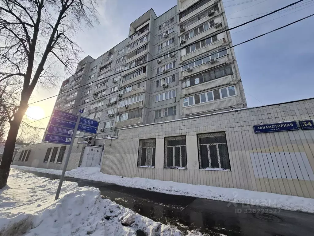 3-к кв. Москва Авиамоторная ул., 34К2 (65.8 м) - Фото 1