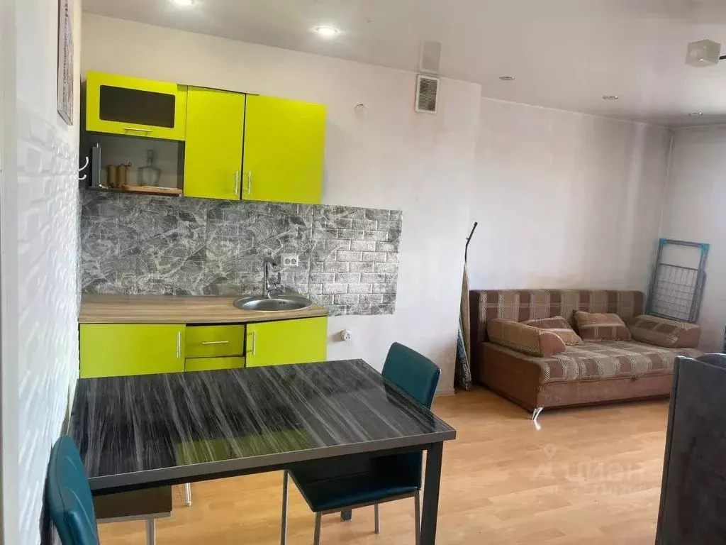 Студия Иркутская область, Иркутск Ушаковская ул., 3/1 (33.4 м) - Фото 1