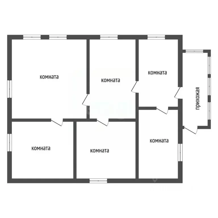 Дом в Воронежская область, с. Верхняя Хава ул. Привокзальная (60 м) - Фото 2