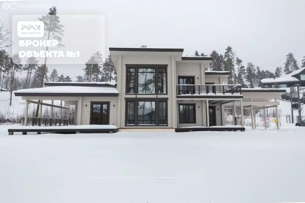 Дом в посёлок Пески, коттеджный посёлок Акватория (220 м) - Фото 1