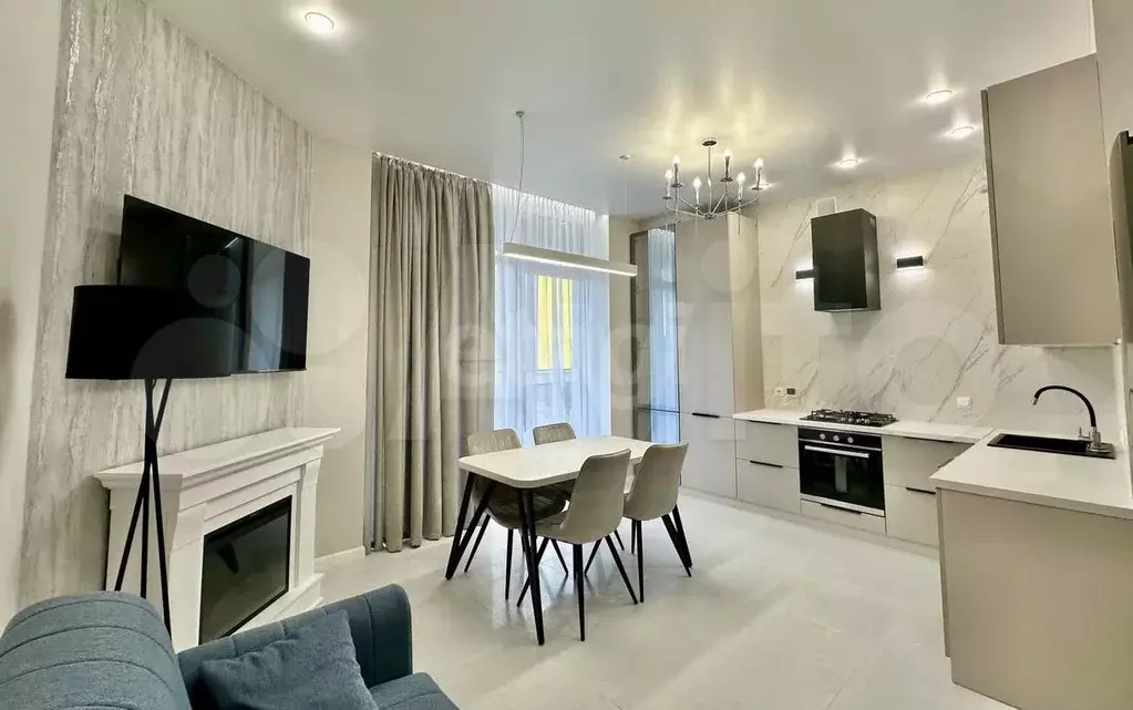 1-к. квартира, 49,6 м, 2/5 эт. - Фото 0