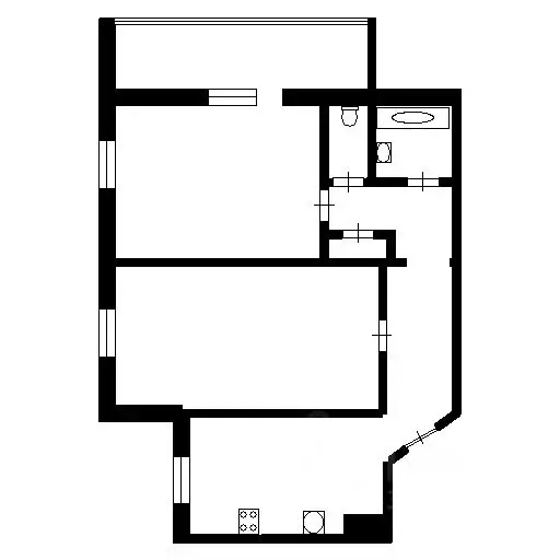 2-к кв. Самарская область, Тольятти ул. Мурысева, 89 (54.6 м) - Фото 2