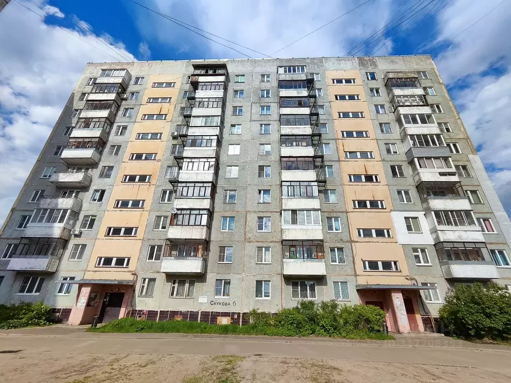 1-к кв. Ярославская область, Ярославль ул. Саукова, 6 (30.0 м) - Фото 0