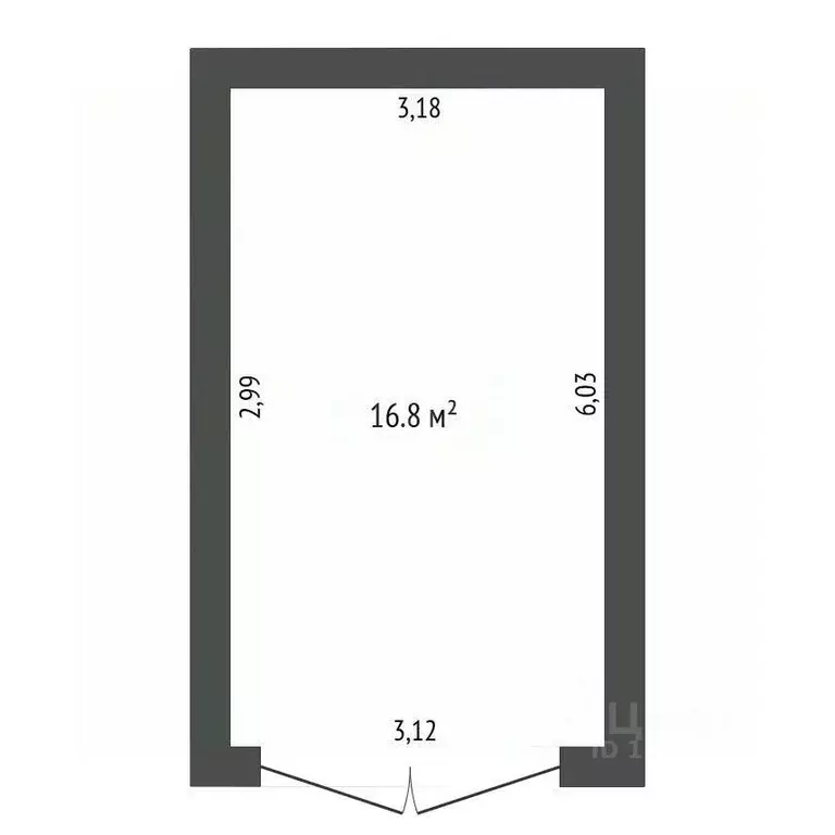 Гараж в Амурская область, Благовещенск Зейская ул., 148/2 (17 м) - Фото 1