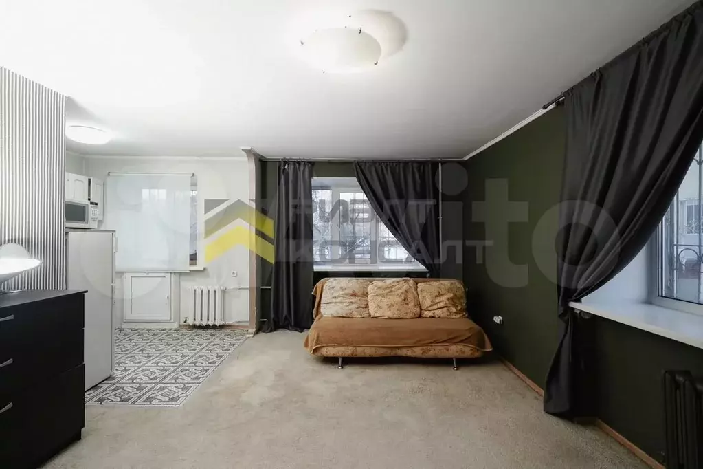 1-к. квартира, 30,1 м, 2/5 эт. - Фото 1