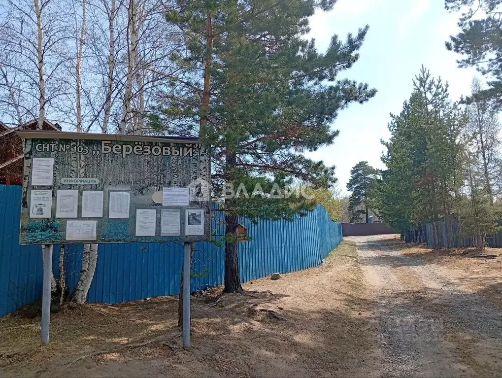 Участок в Забайкальский край, Читинский район, № 103 Березовый СНТ  ... - Фото 0