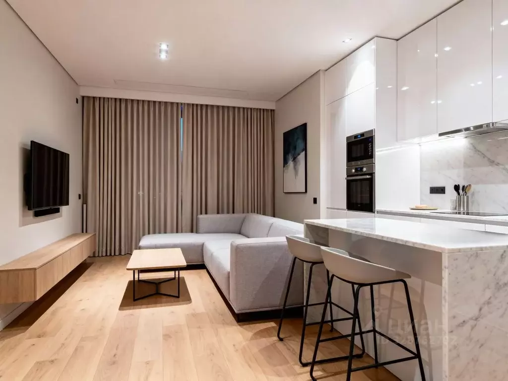 3-к кв. Москва ул. Янковского, 1к3 (87.0 м) - Фото 1