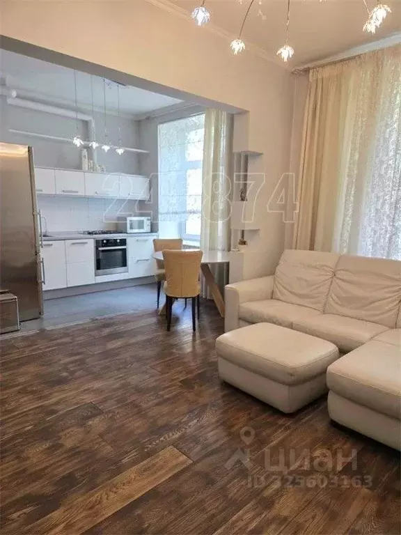 2-к кв. Москва 3-я Фрунзенская ул., 6 (50.0 м) - Фото 1