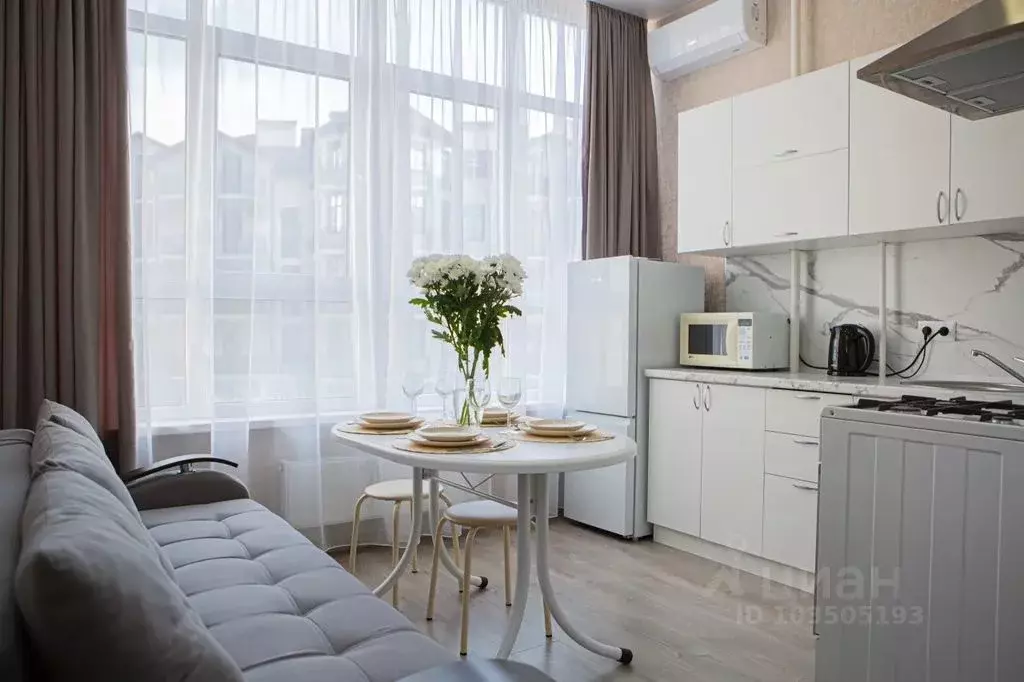 Студия Краснодарский край, Геленджик Крымская ул., 22к23 (35.0 м) - Фото 1