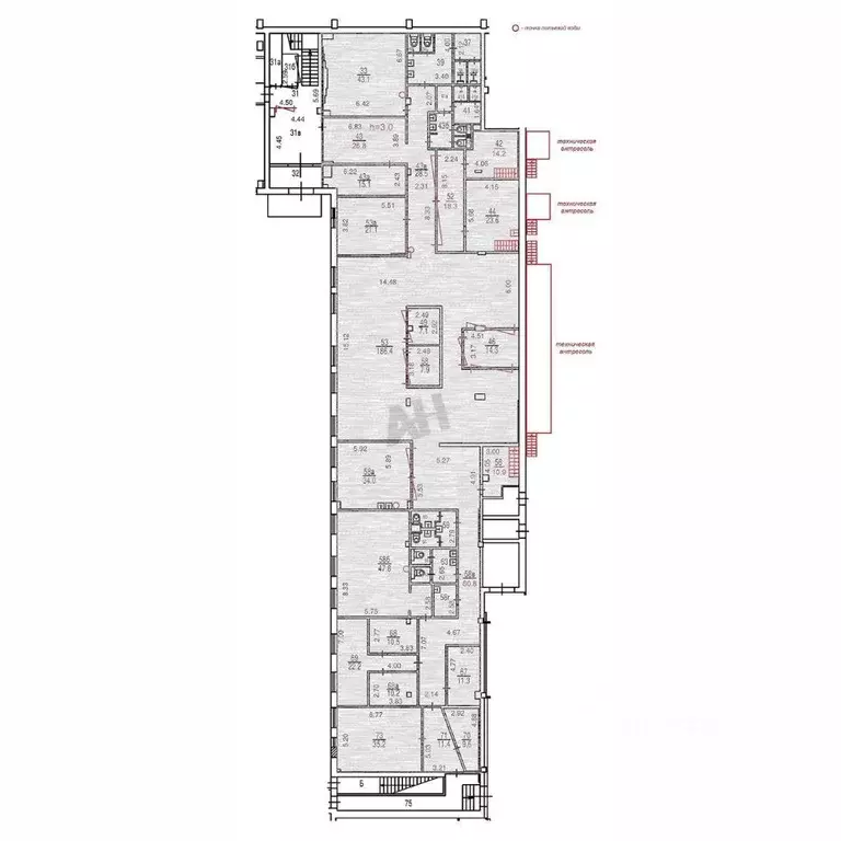 Офис в Москва ул. Орджоникидзе, 11С1а (739 м) - Фото 2