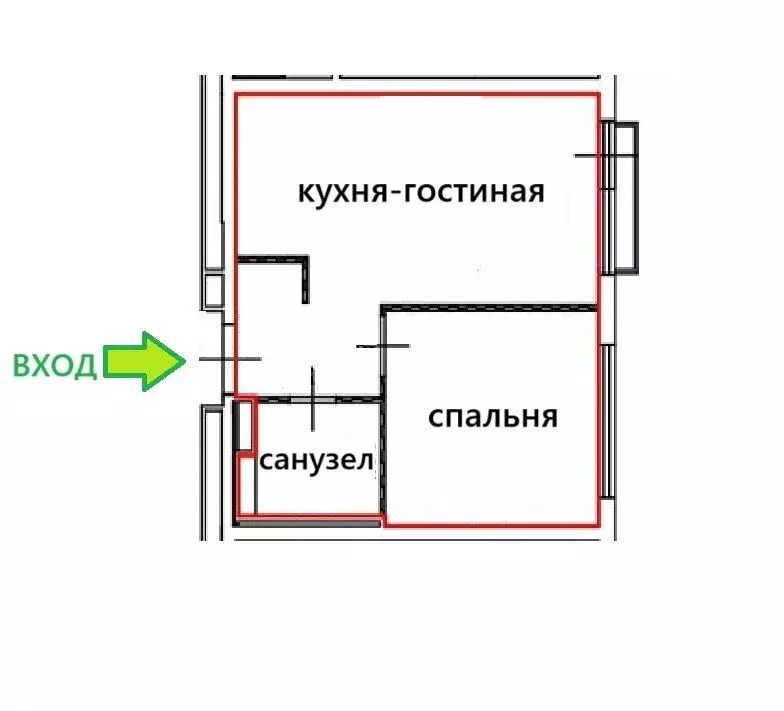 1-комнатная квартира: Москва, Очаковское шоссе, 5к4 (37.6 м) - Фото 1