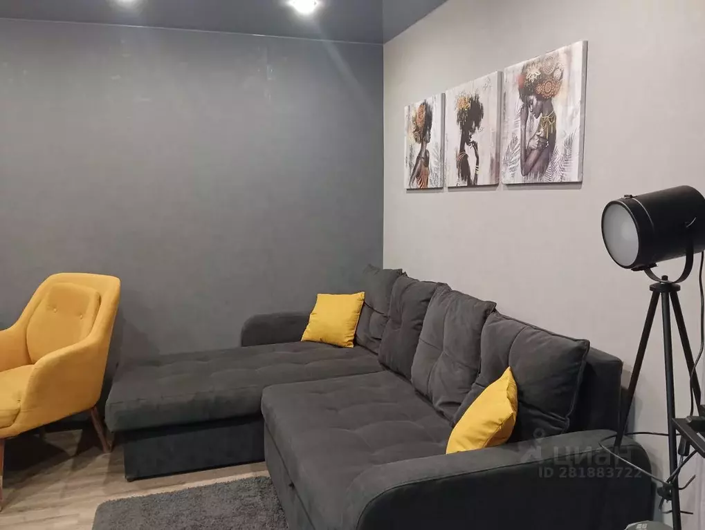 2-к кв. Ханты-Мансийский АО, Мегион ул. Строителей, 2/2 (40.0 м) - Фото 1