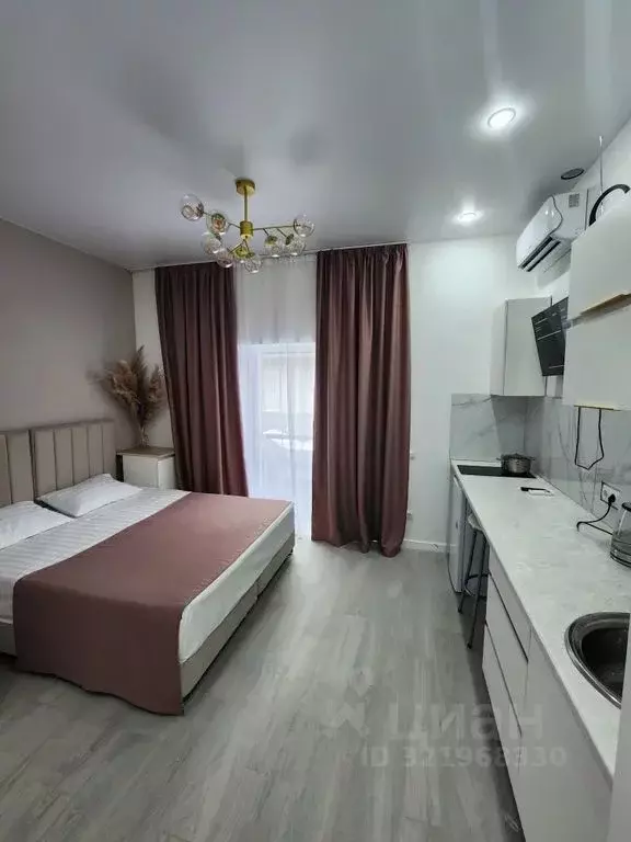 Студия Краснодарский край, Сочи ул. Просвещения, 198/1 (20.0 м) - Фото 1