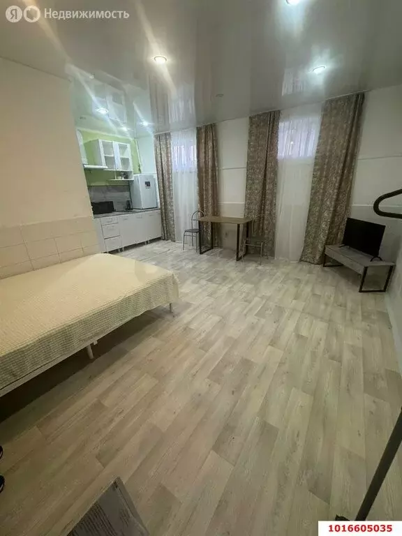 Квартира-студия: Краснодар, Алуштинская улица, 30 (33.7 м) - Фото 1